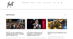 Desktop Screenshot of festivalortiztirado.gob.mx